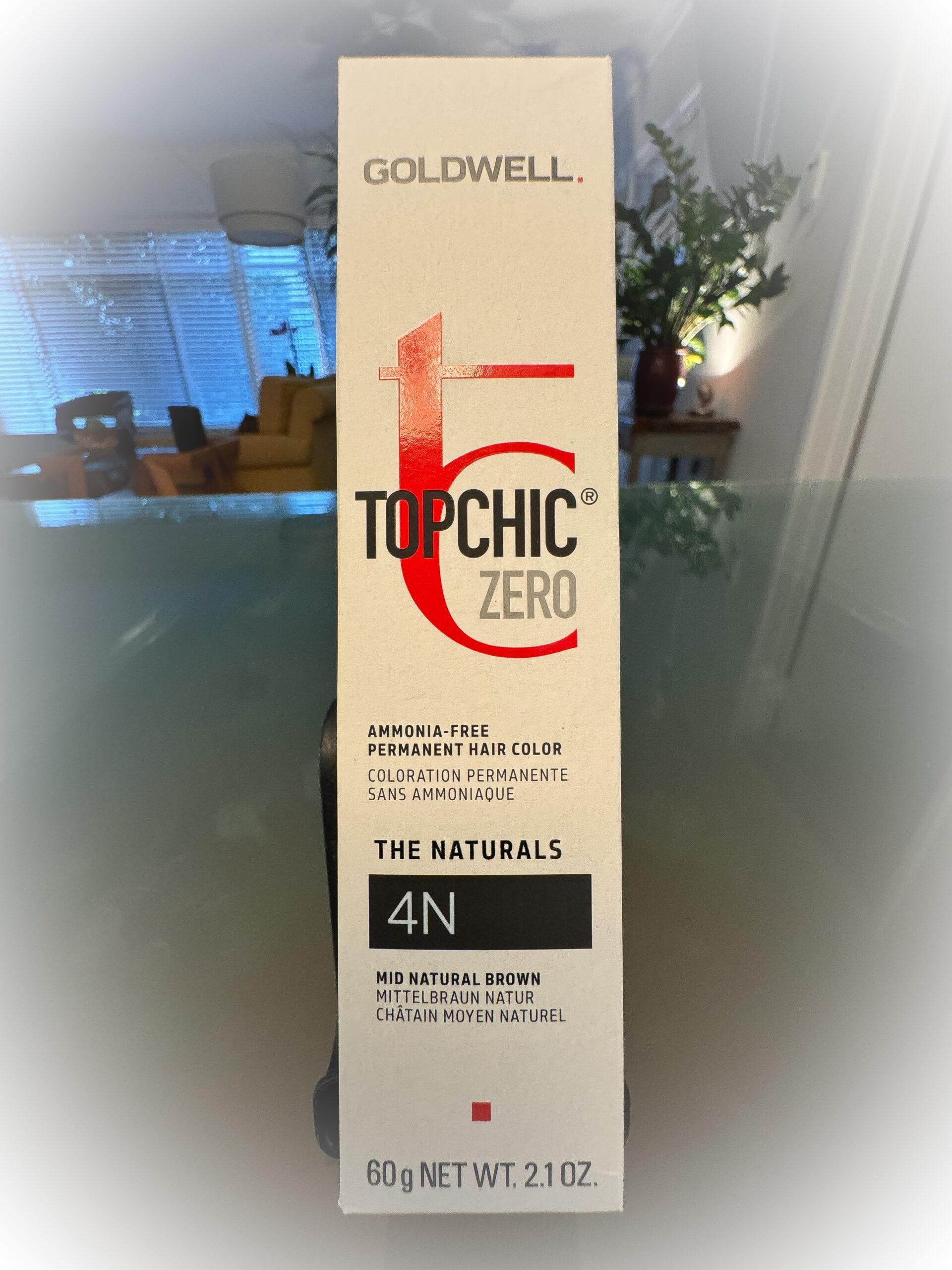 Topchic Zero ammonia free, silicone free, ethanol free hair color